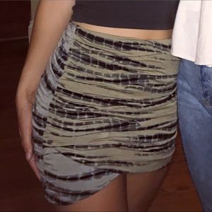 Tie dye/ acid washed style skirt
